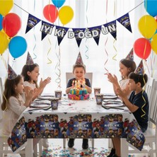 Roblox Temalı Parti Seti (8 Kişilik Servis + Dekorasyon)