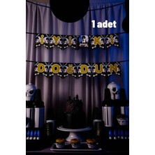 1 Adet Wednesday Temalı Banner - Parti ve Etkinlikler Için Asılabilir Süs