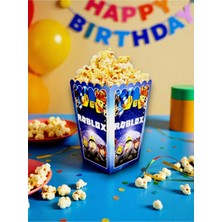 8 Kişilik Roblox Temalı Mısır Kutusu / Ikramlık Kutusu (8 Adet)