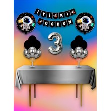 Uzay Temalı Doğum Günü ve Özel Etkinlik Mega Kombin Seti