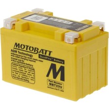 Motobatt Bajaj Pulsar N 250 Orjinal Akü 2 Kutup 9 Ah 135 CCA