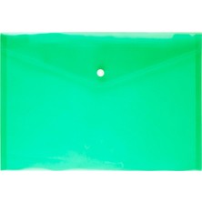 Bigpoint Lotte Çıtçıtlı Dosya A4 Yeşil 24'lü Poşet