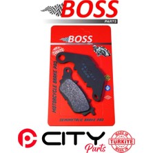 Tvs Wego 125 2022-2024 Ön Fren Balatası Boss Sinterli CT1173
