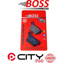 Sherco Cross 250 2009-2023 Arka Fren Balatası Boss Sinterli CT1289