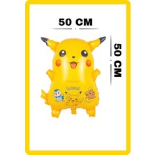 Festilo Folyo Balon Pokemon Pikahu Karakteri 50CM Helyum Gazı Uyumlu