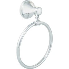 Parlak Krom Duvara Monte Halka Havluluk, Şık ve Kullanışlı Tasarım