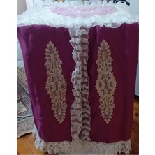 Pembe Çamaşır Makinesi Örtüsü - Günlük Koruma ve Şıklık Için Ideal