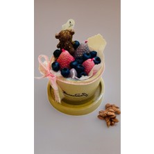 Fairy Cup Pink Bear Dekoratif Mum