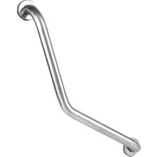 Engelli Serisi Açılı Tutunma Barı Bej Renkli Güvenli ve Dayanıklı Tasarım