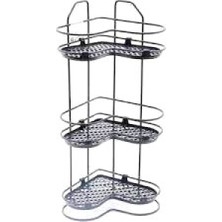 Şık 3 Katlı Köşelik, Siyah Beyaz ve Çok Renkli Seçenekler