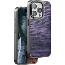 Buğz Venco Iphone 14 Pro Wave Kapak - Derin Mor