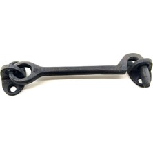 Buğz Antika Tarz Dekoratif Pirinç  Çengeli - 13CM, Oksit