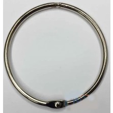 Buğz Kilitli Yuvarlak Halka, 5cm - 1 Adet