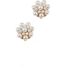 Liveyn Design Taş Süslemeli Klips Mekanizmalı Kol Düğmesi