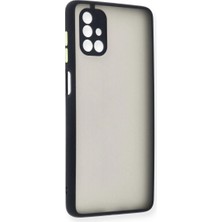 Buğz Samsung Galaxy M51 Kılıf Montreal Silikon Kapak - Lacivert