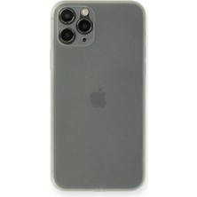 Buğz Iphone 11 Pro Max Kılıf Pp Ultra Ince Kapak - Beyaz
