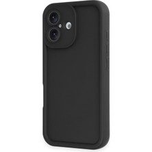 Buğz Iphone 16 Kılıf Viera Silikon - Siyah