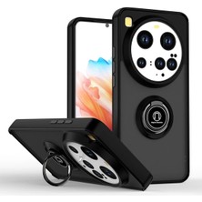 Buğz Xiaomi Mi 15 Ultra Kılıf Montreal Yüzüklü Silikon Kapak - Siyah