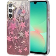 Buğz Samsung Galaxy A26 Kılıf Blade Aynalı Desenli Kapak - Desen 7