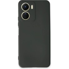 Buğz Vivo Y16 Kılıf First Silikon - Koyu Yeşil