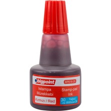 Bigpoint Istampa Mürekkebi 30 ml Kırmızı 12'li Kutu