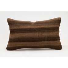 Kilim Wholesale El Yapımı Kilimden Yapılmış Vintage Kırlent Kılıfı, Yün, 30X50 cm