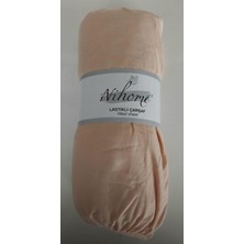 Aylis Home Somon Rengi Lastikli Çarşaf