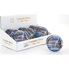 Buğz Taşlı Istanbul Tasarımı El Aynası Kalın ALK2488