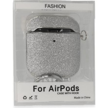 Buğz Newface Airpods 2 (2.nesil) Spell Simli Kılıf - Gümüş