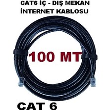 Ztech Dış / Iç Mekan 23 Awg Çift Dış Izolasyonlu Cat 6 Ethernet Kablosu