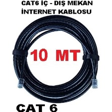 Ztech Dış / Iç Mekan 23 Awg Çift Dış Izolasyonlu Cat 6 Ethernet Kablosu