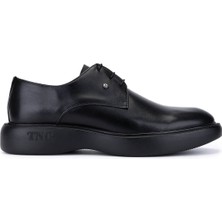 Tamer Tanca Erkek Hakiki Deri Siyah Casual Ayakkabı 222 70914 Erk Ayk SK25-26 Sıyah Dr