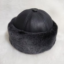 BÖRKHANE Klasik Füme Deri Börk