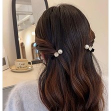 Erdesign Kadın Toka Ithal Ikili Inci Detaylı Toka