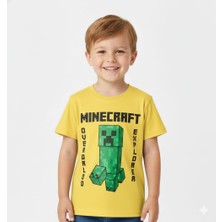 Meyica Baskılı Çocuk T-Shirt