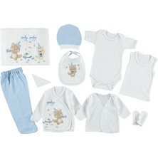 Mdrandy Erkek Zıbın Setı 0-3 Ay  Hastane Çıkış Seti