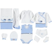 Mdrandy Sevimli Kedi Aplikeli 10'lu Zıbın Seti