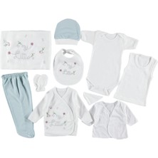 Mdrandy Lıttle Nakışlı 10 Lu  Zıbın Seti Hastane Çıkışı