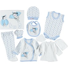 Mdrandy Uğur Böceği Nakışlı 10'lu Zıbın Seti