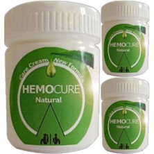 Hemocure Natural Rahatlatıcı Kremi 3 Adet 50 ml