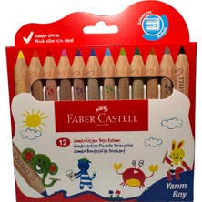 Faber Castell Natural Yarım Boy Jumbo Boya Kalemi