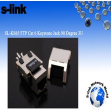 Speed S-Lınk SL-KS65 Ftp Cat6 3u 90 Derece Kestone Jack