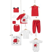 Mdrandy 10 Lu Zıbın Seti Hastane ÇIKISI%100 Pamuklu Lüks Set