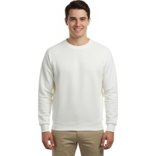 Raymons Erkek Spor Reklam Kol Sweatshirt Regular Fit BGL-ST04951