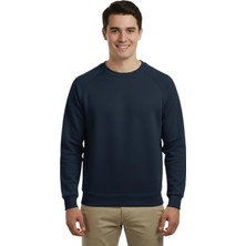 Raymons Erkek Spor Reklam Kol Sweatshirt Regular Fit BGL-ST04951