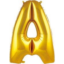 Festilo Folyo Harf Balon Gold Renk 40 Inc 100 cm Helyum Uyumlu