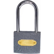 Marsilyan Eko Gri Döküm Uzun Kancalı Asma Kilit 32MM