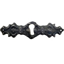 Marsilyan Antika Tarz Dekoratif Pirinç Anahtar Ağızlığı -  28X104MM, Oksit