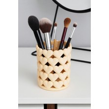 End Design Studio Kalpli Organizer | Makyaj Fırçalık & Kalemlik | Dekoratif Masa Düzenleyici