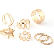 Parla Gold Yüzük Seti